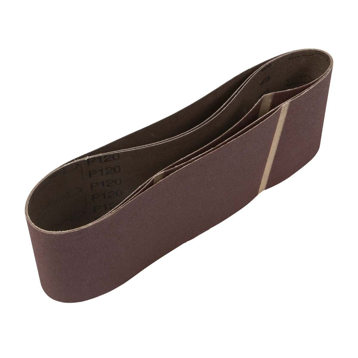 Sanding Belt 100 x 610mm 120Grit - Pack of 3 CB161120/3