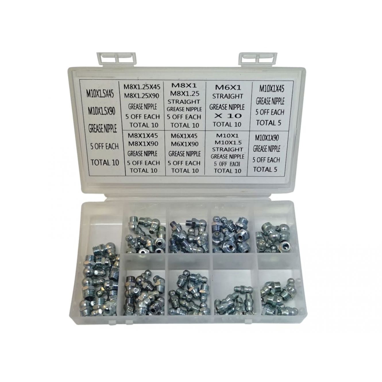 Grease Nipple Selection Box Metric LUM547014