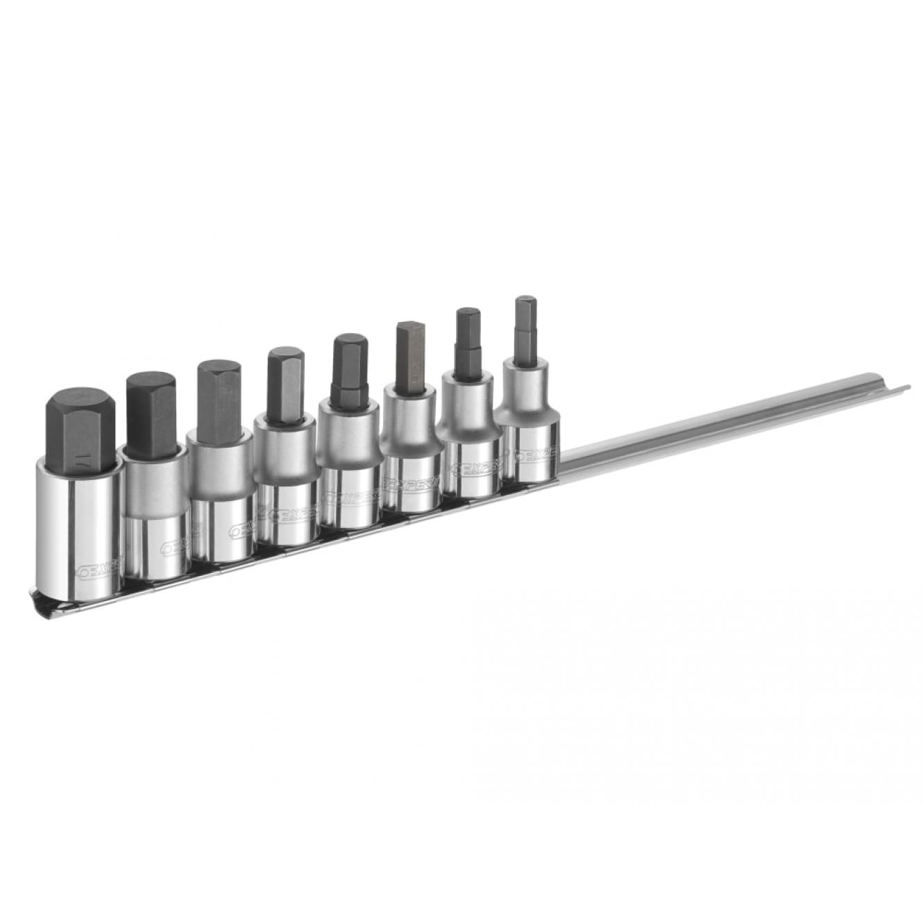 Hex Bit Socket Set of 8 1/2in Drive BRIE032904B