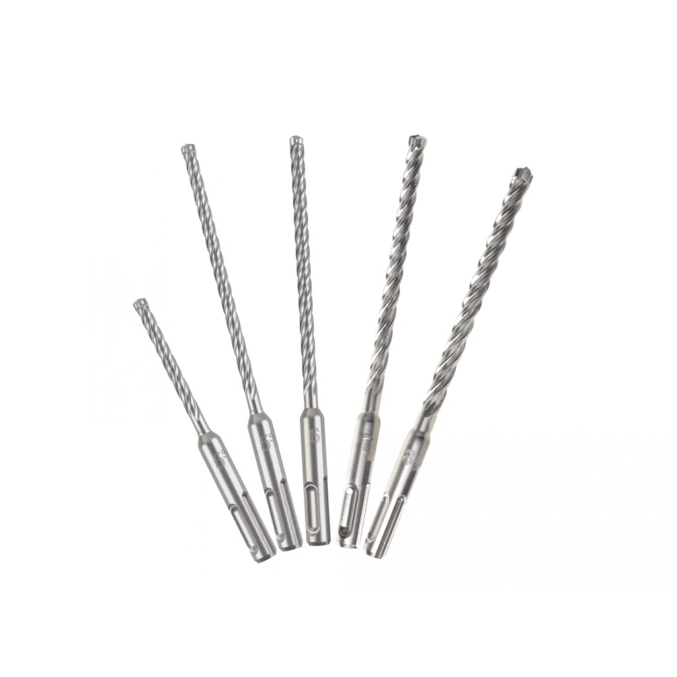 SDS Plus MX4 Drill Bit Set, 5 Piece MIL352835