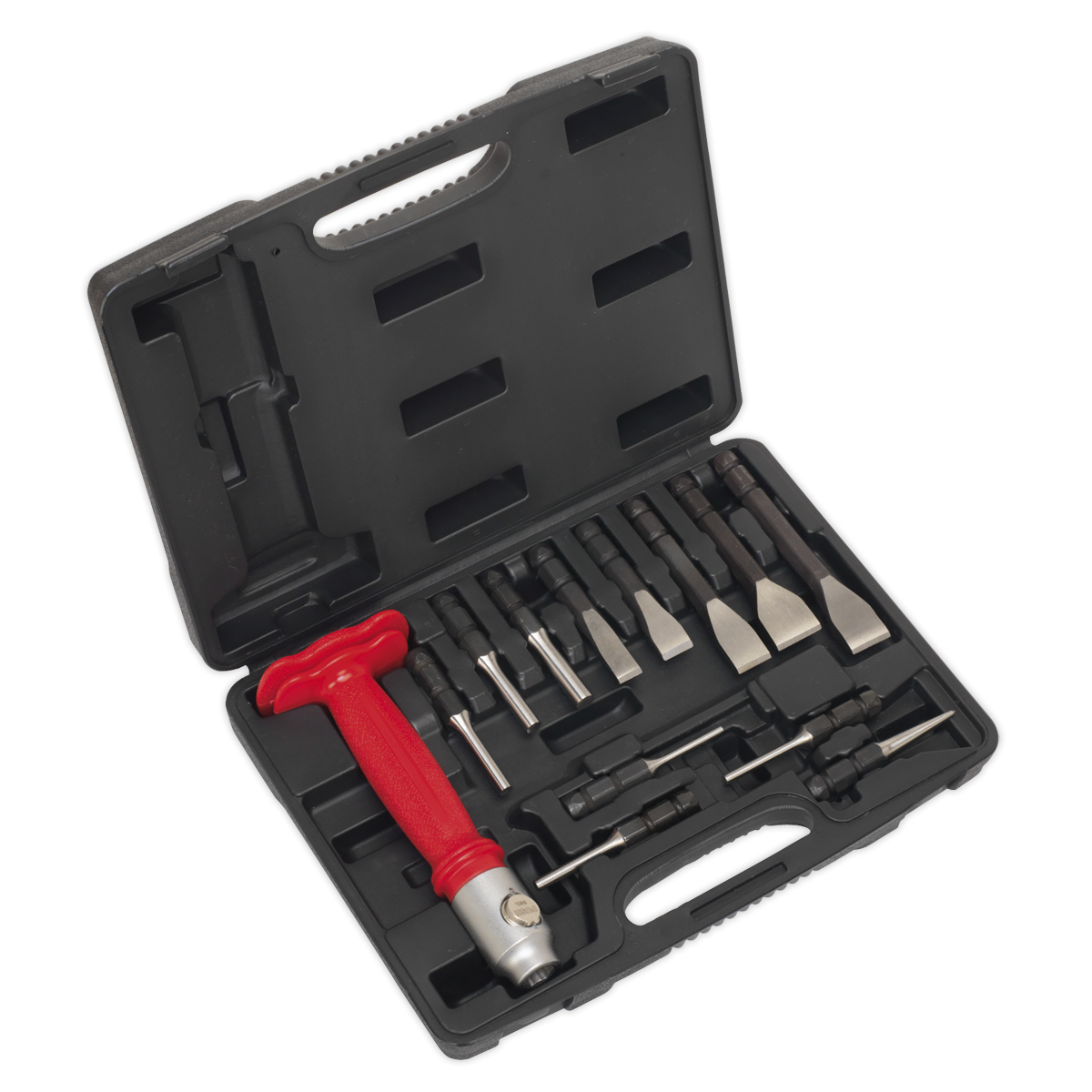 Interchangeable Punch & Chisel Set 13pc AK9215