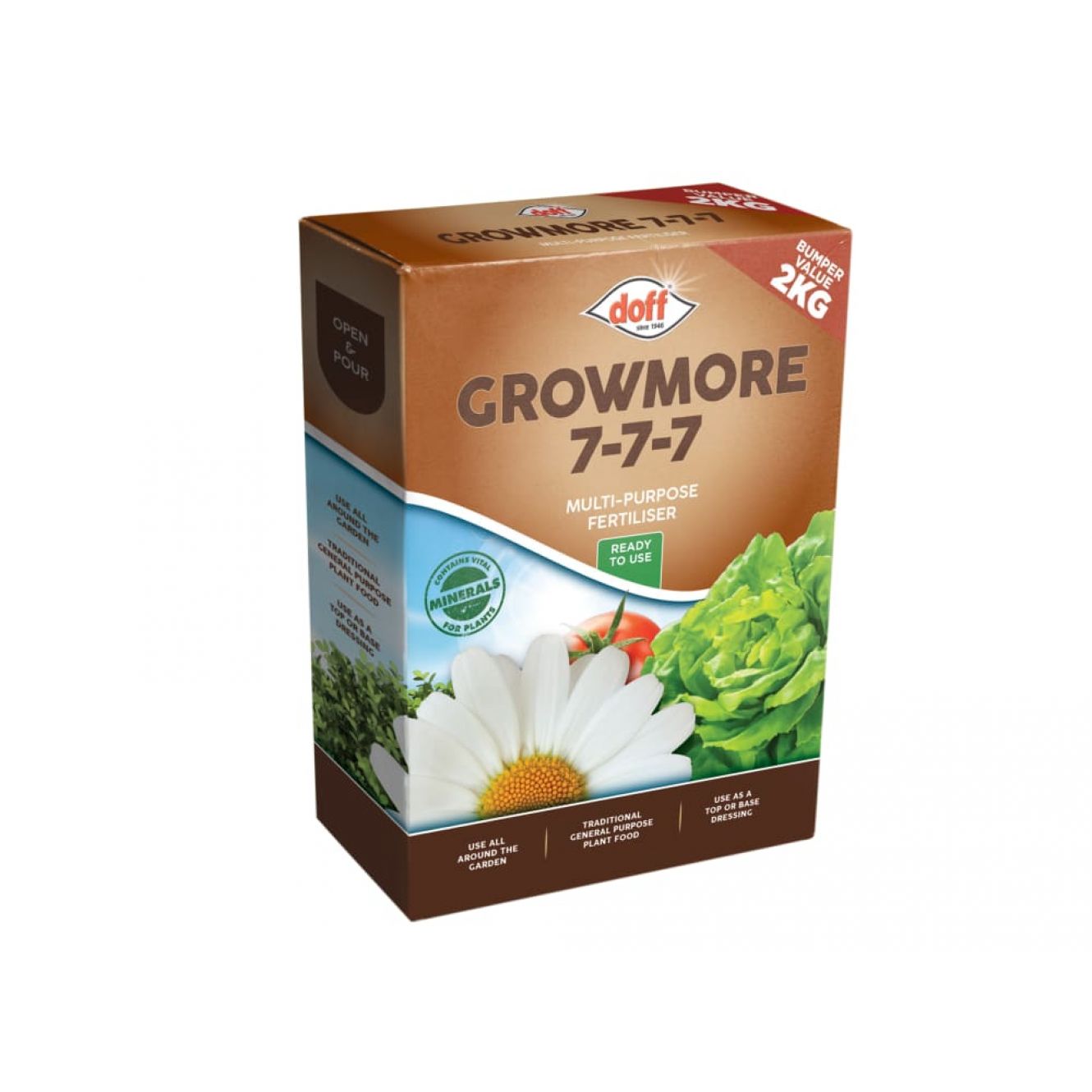 Growmore Ready-To-Use Fertilizer 2kg DOFMBB00