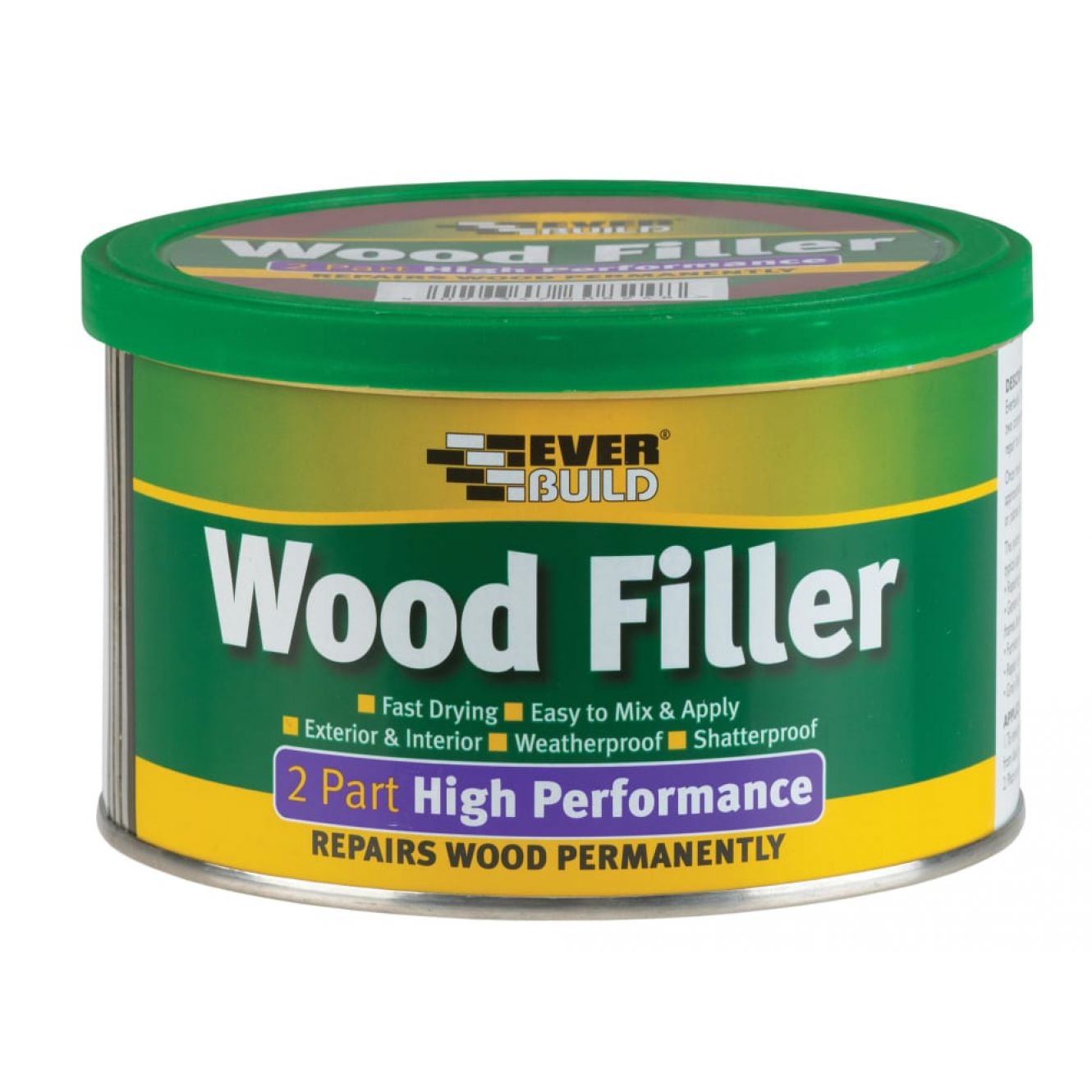 Wood Filler, 2-Part High-Performance