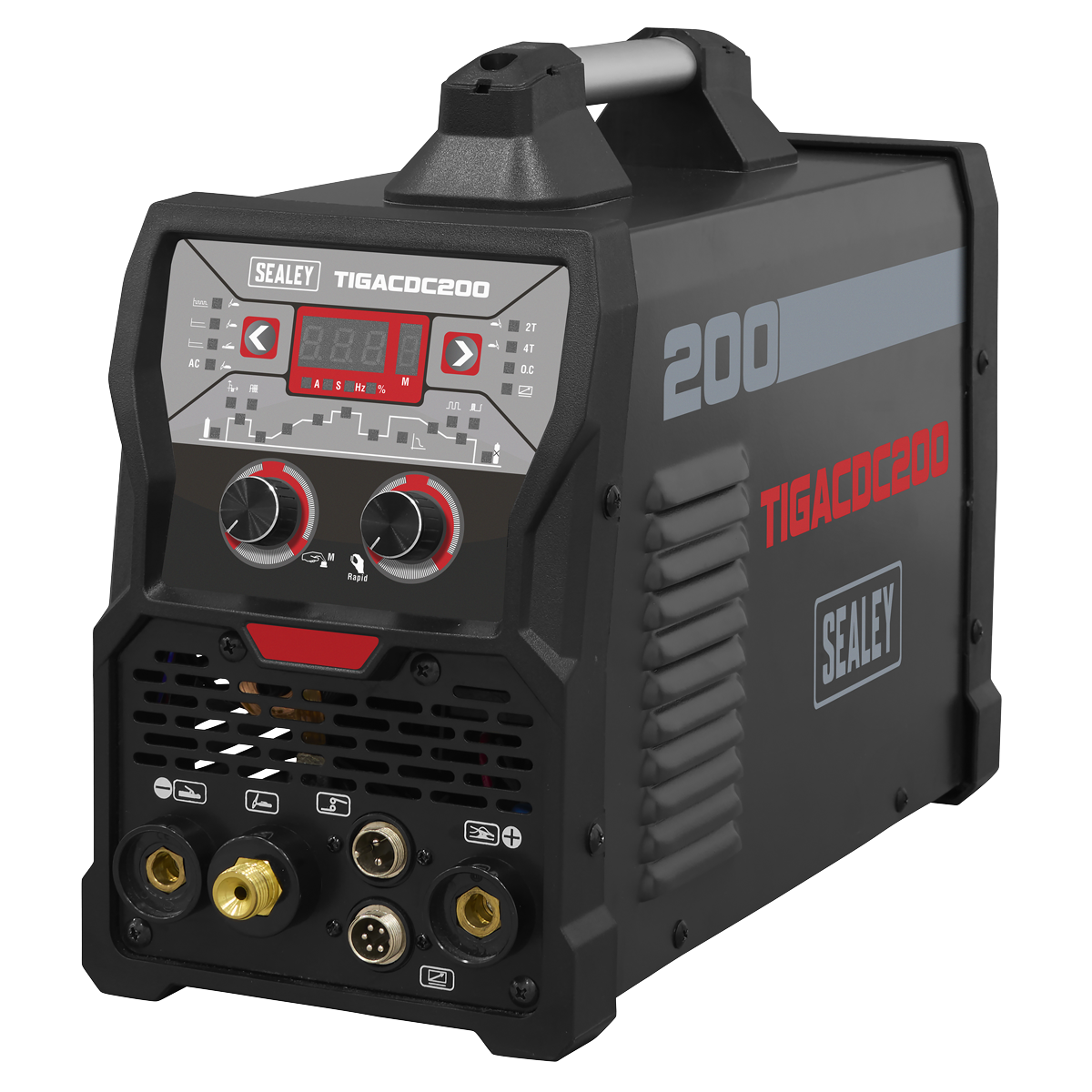 200A TIG/MMA AC/DC Pulse Inverter Welder 230V TIGACDC200