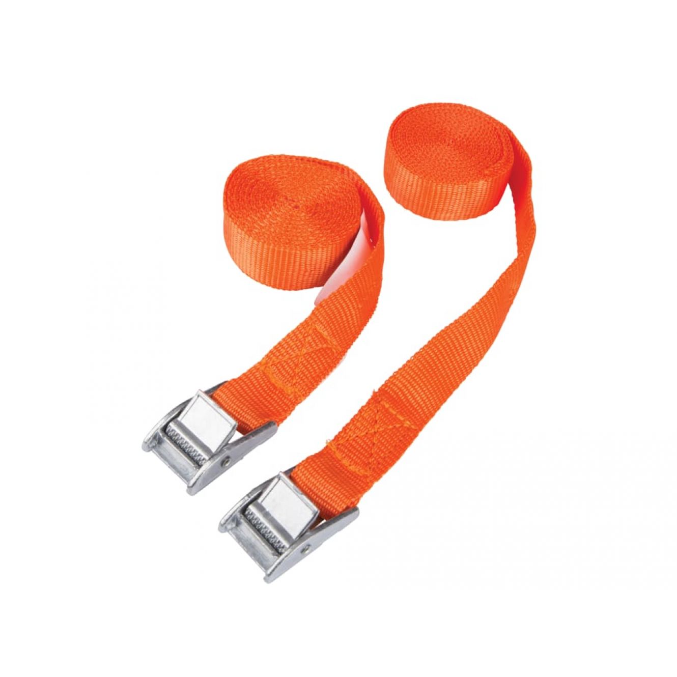 Cam Buckle Tie-Down Straps Twin Pack 2.5m B/S45404