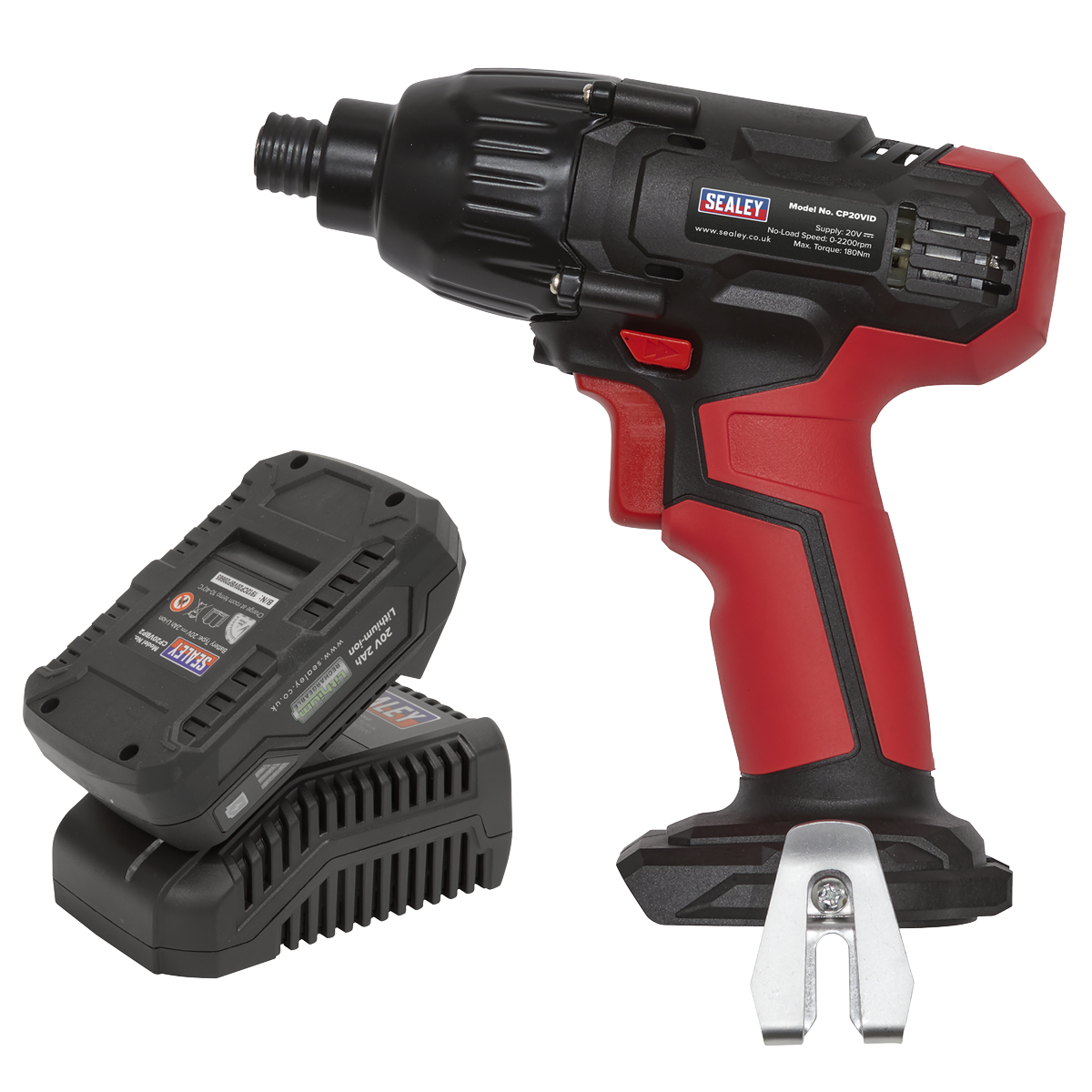 Impact Driver Kit 1/4" Hex Drive 20V 2Ah SV20 Series CP20VIDKIT1