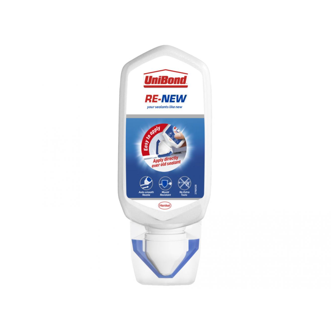 Silicone Sealant RE-NEW White 80ml UNI2760633