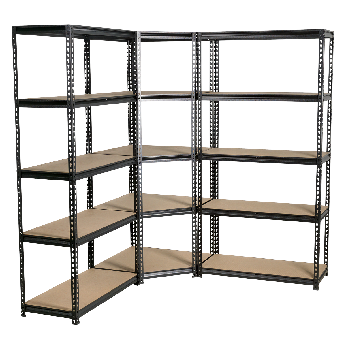 Corner Racking Unit with 5 Shelves - Set of 3 AP7150COMBO1