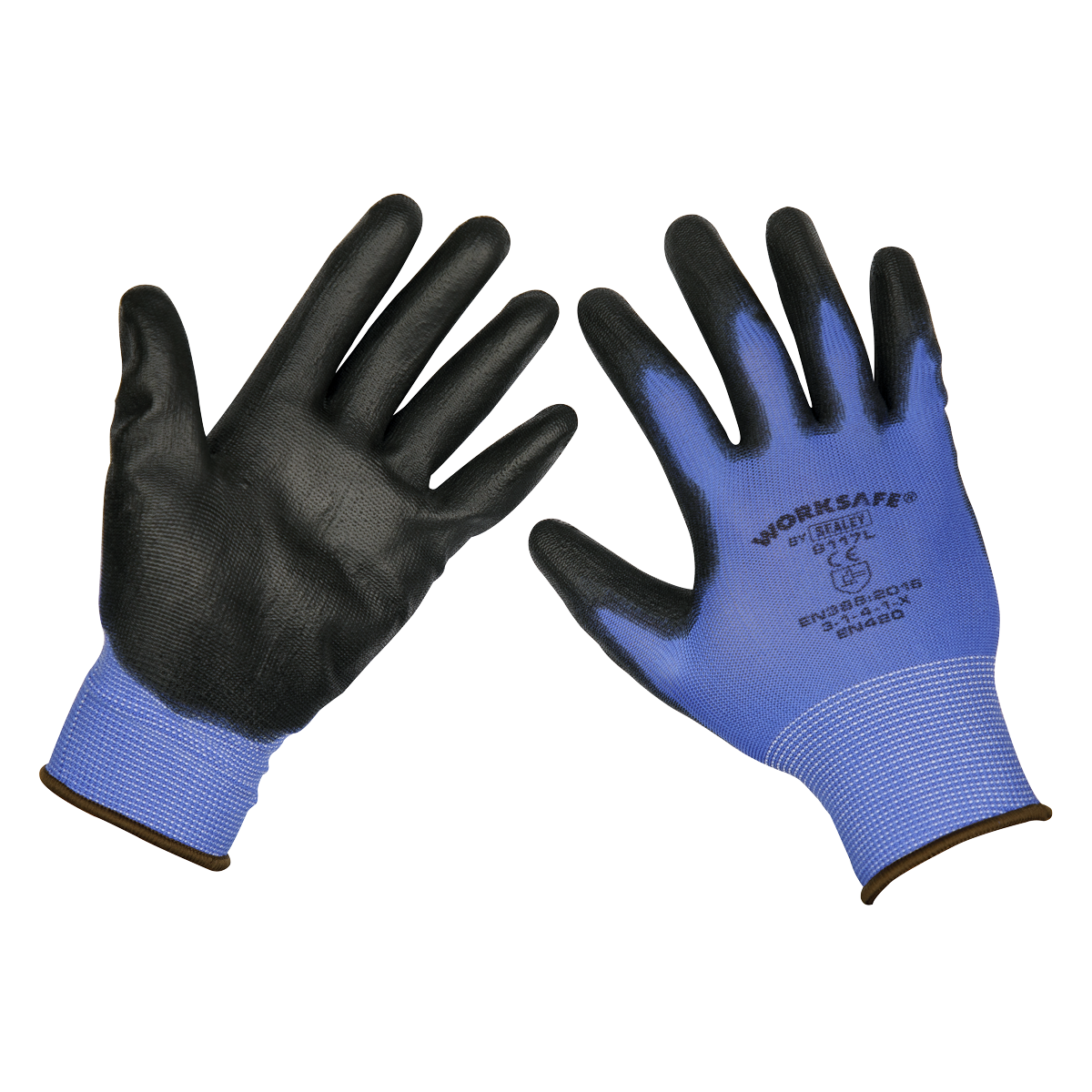 Lightweight Precision Grip Gloves (Large) - Pair 9117L