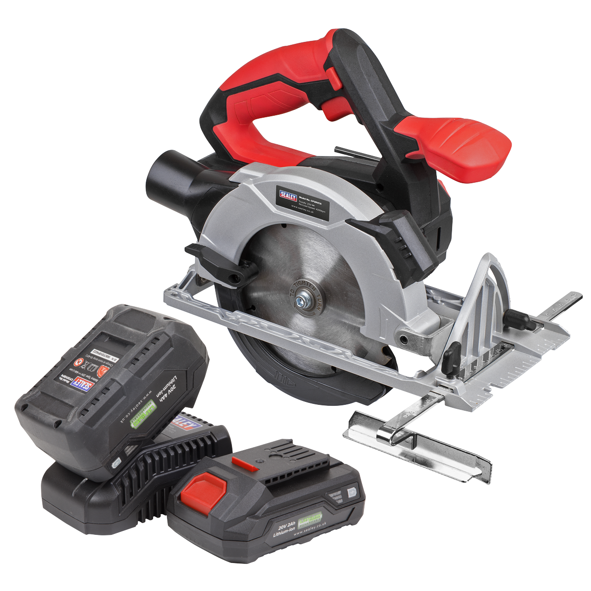 Circular Saw Kit 20V SV20 Series Ø150mm - 2 Batteries CP20VCSKIT