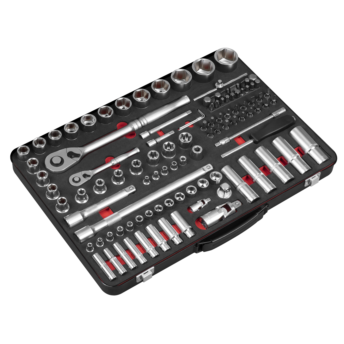 Socket Set 1/4" & 1/2"Sq Drive 108pc - Premier Platinum Series AK7926