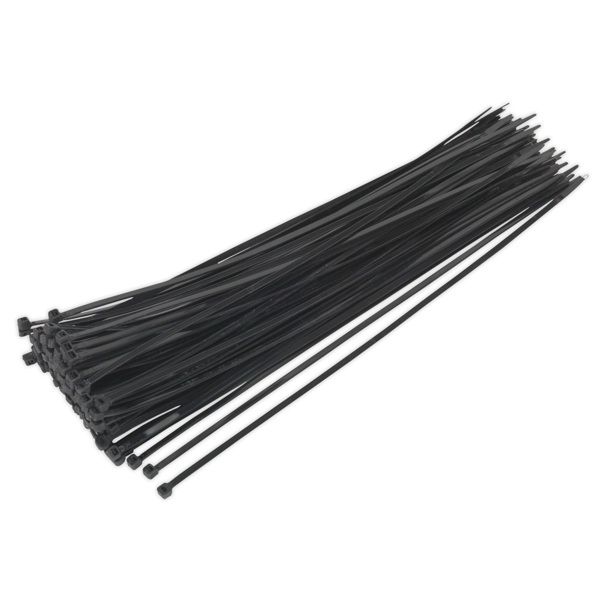 Cable Tie 380 x 4.8mm Black Pack of 100 CT38048P100