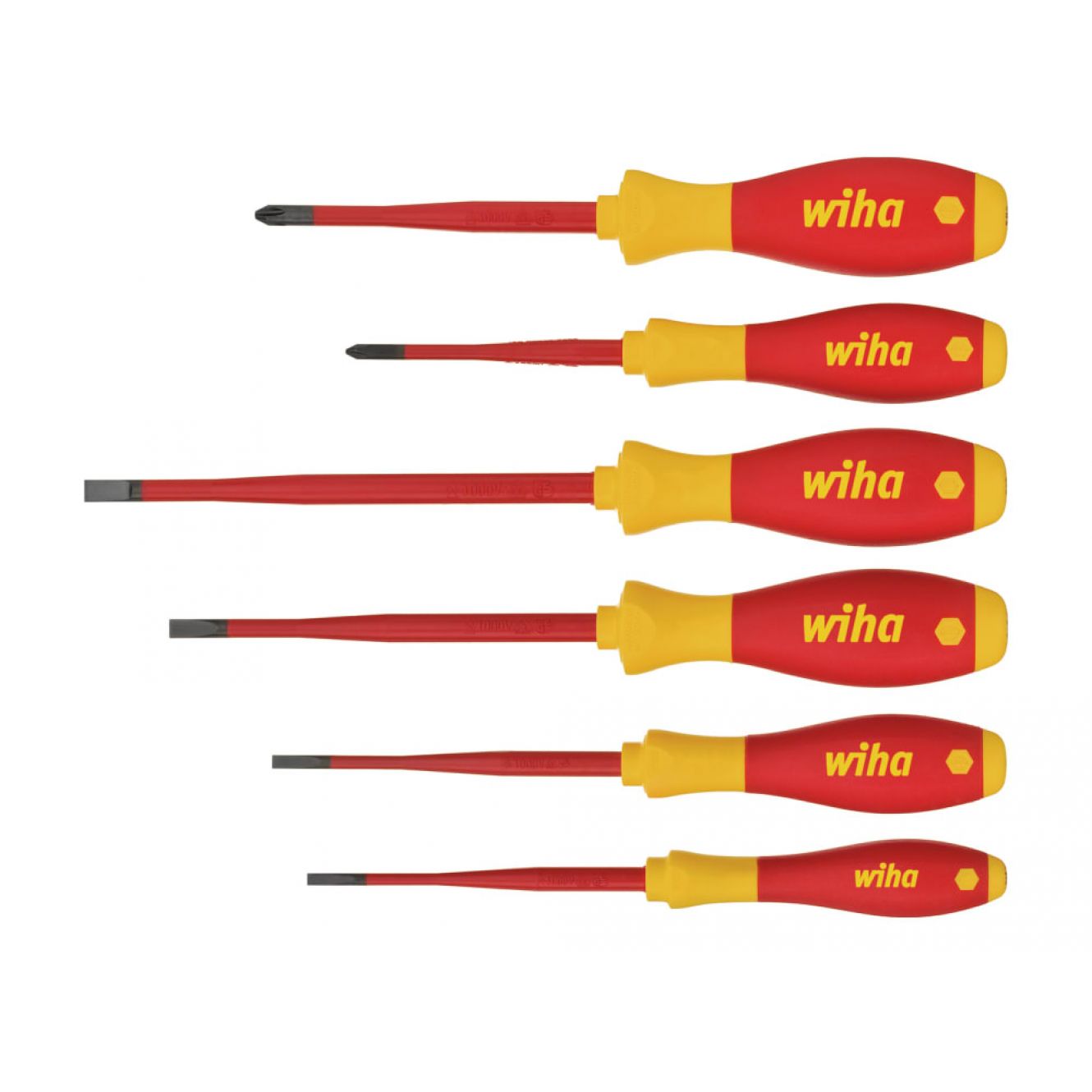 SoftFinish® electric slimFix SL/PH Screwdriver Set, 6 Piece WHA35389