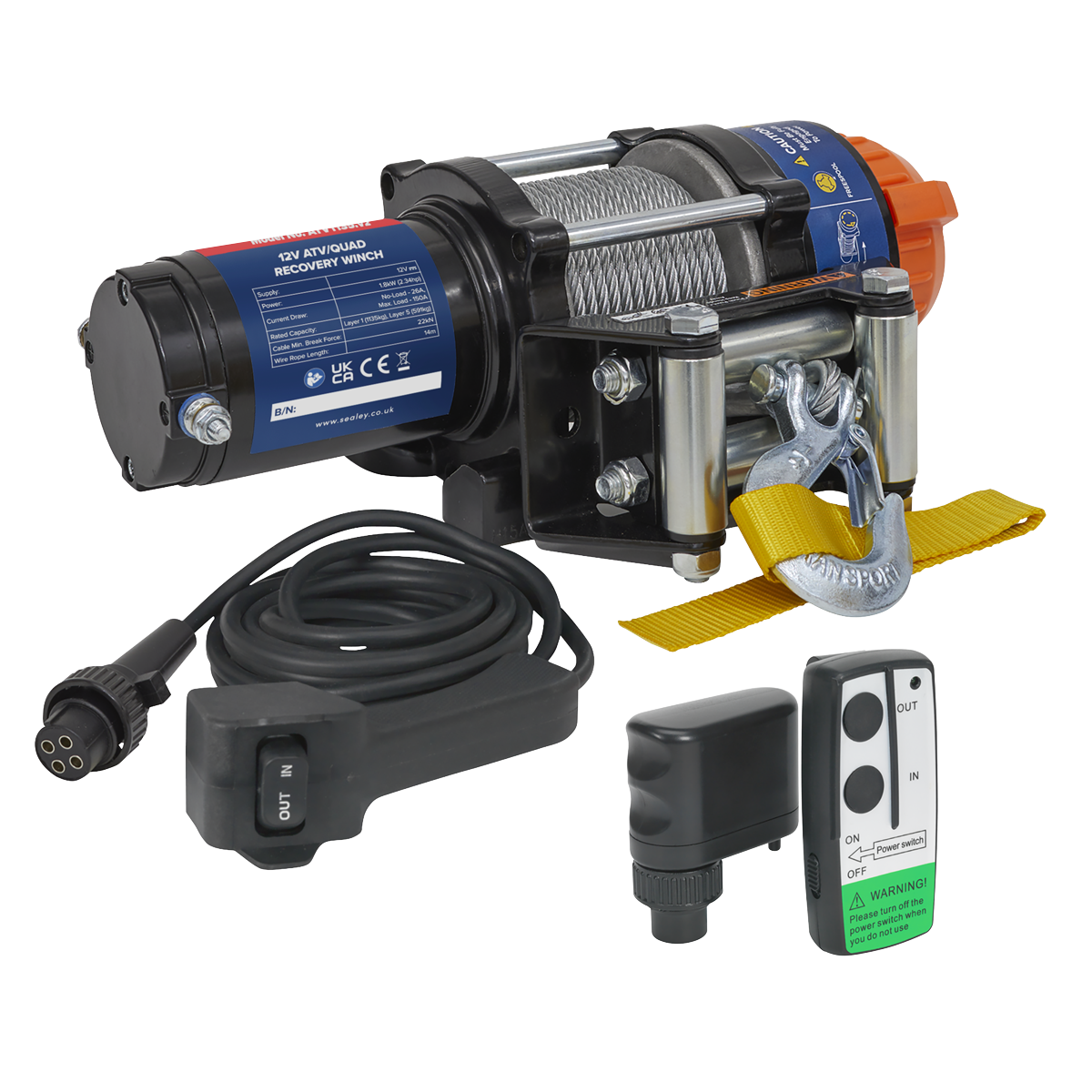 Wireless Winch ATV1135 Combo ATV1135KIT