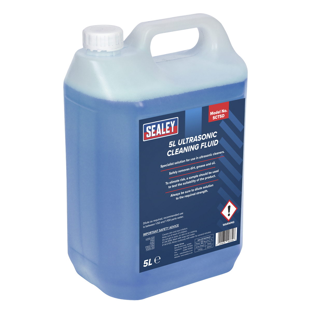 Ultrasonic Cleaning Fluid 5L SCT5D