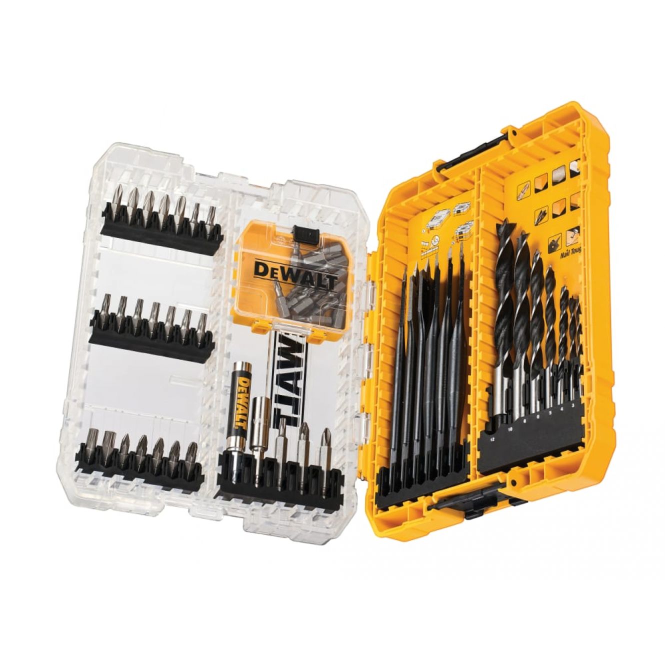 DT70758 Mixed Drill & Bit Set, 57 Piece DEWDT70758QZ