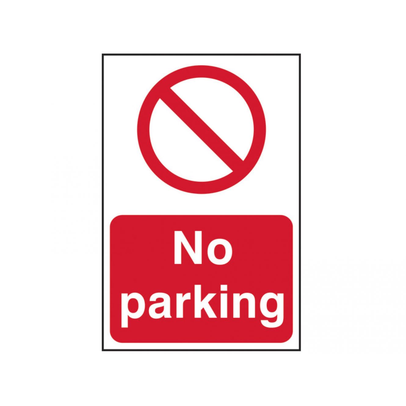 No Parking - PVC 400 x 600mm SCA4051