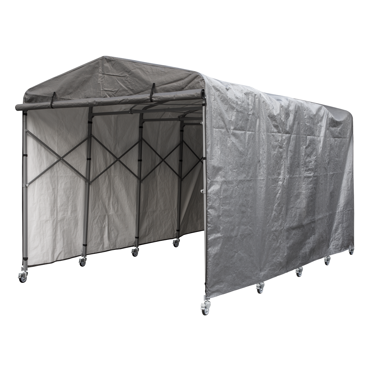 Extending Steel Garage Extension 2.5 x 4.5 x 2.5m FGE01