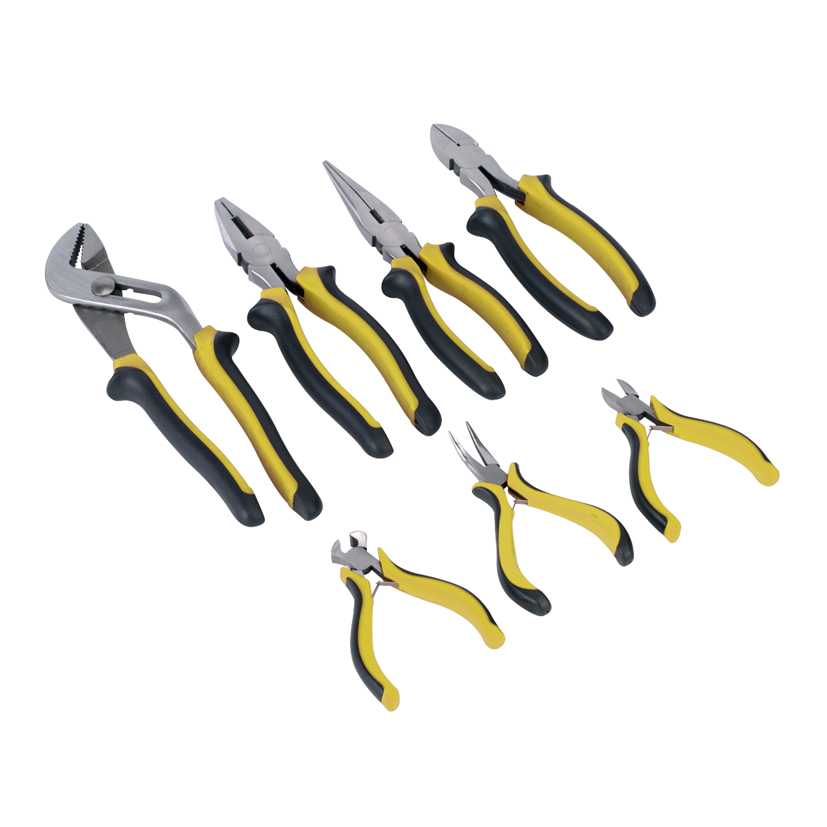 Comfort Grip Pliers Set 7pc S0757
