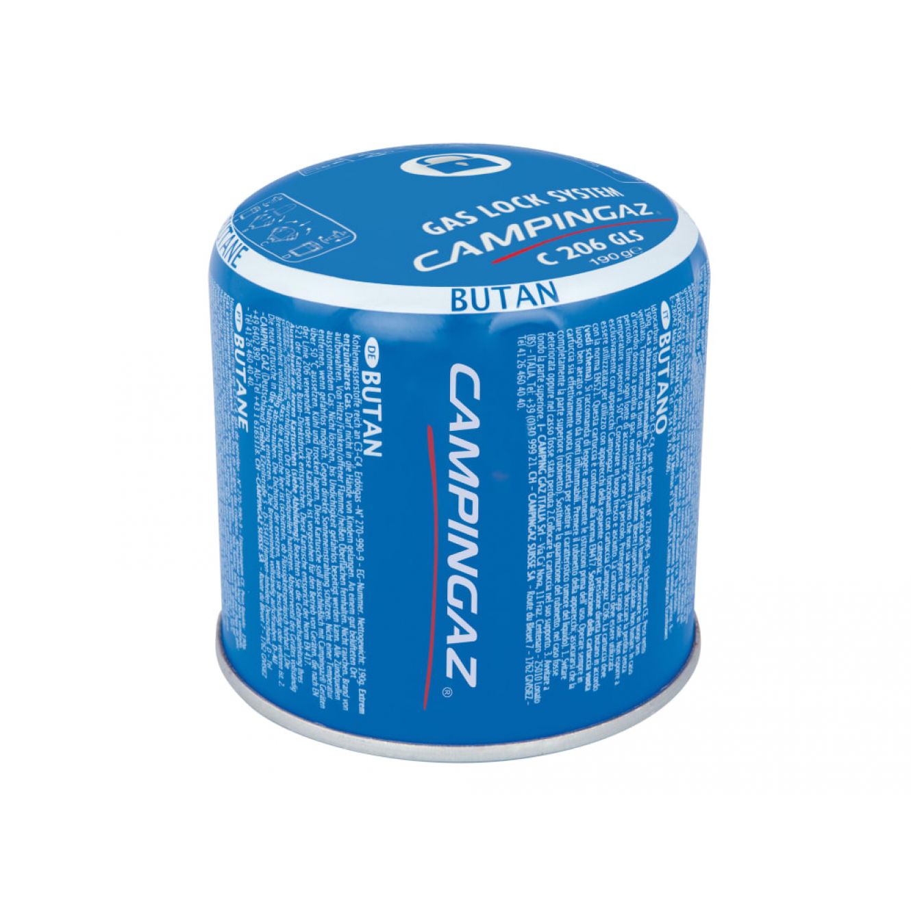 C206GLS Butane/Propane Gas Cartridge 190g GAZC206GLS