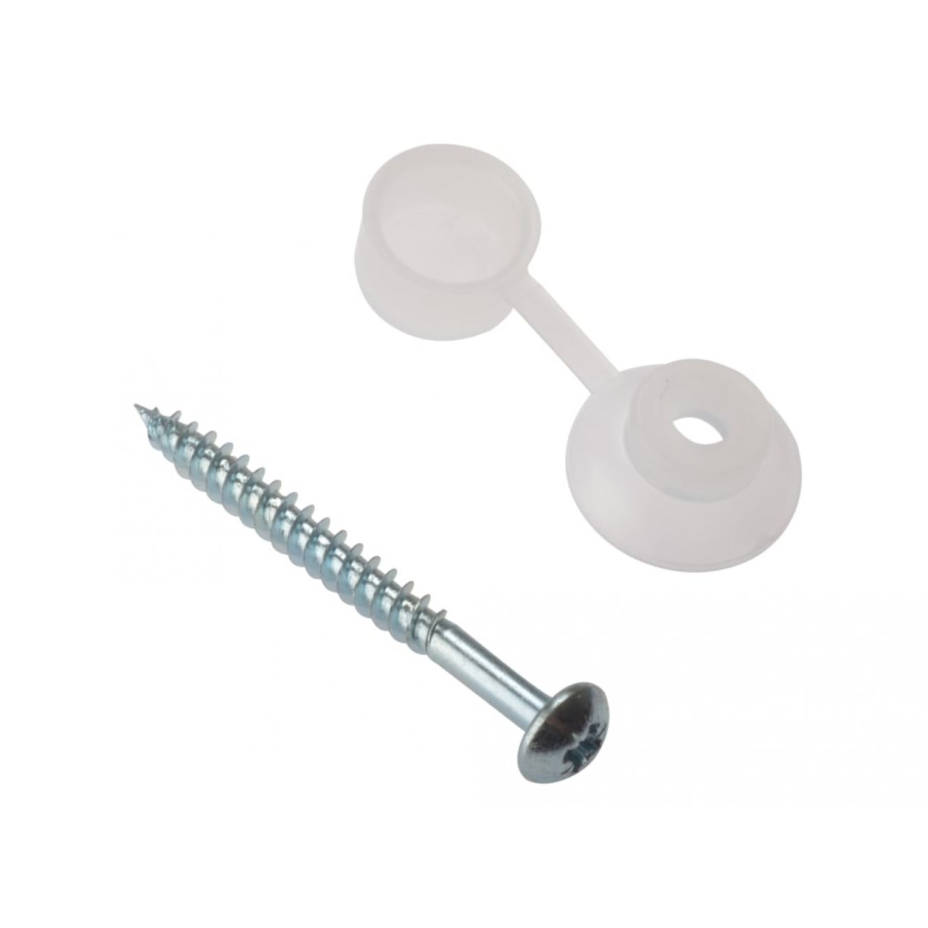 Corrugated Roofing Screw Round Head Pozi ZP 5mm x 50mm Bag 10 FORCRSCM