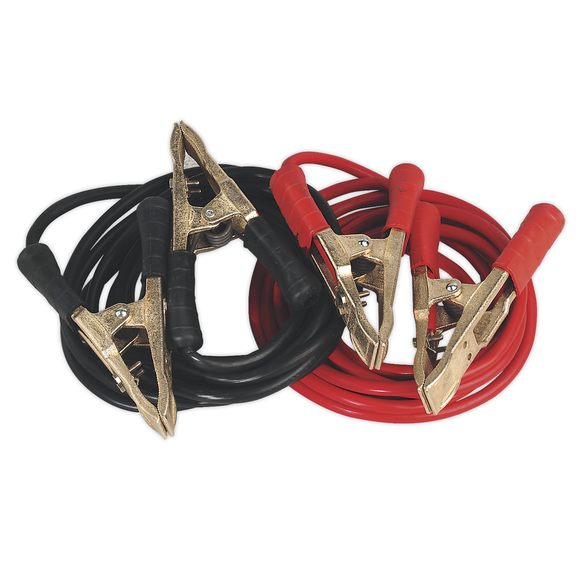 Booster Cables Extra-Heavy-Duty Clamps 35mm² x 5m Copper 750A SBC/35/5/EHD