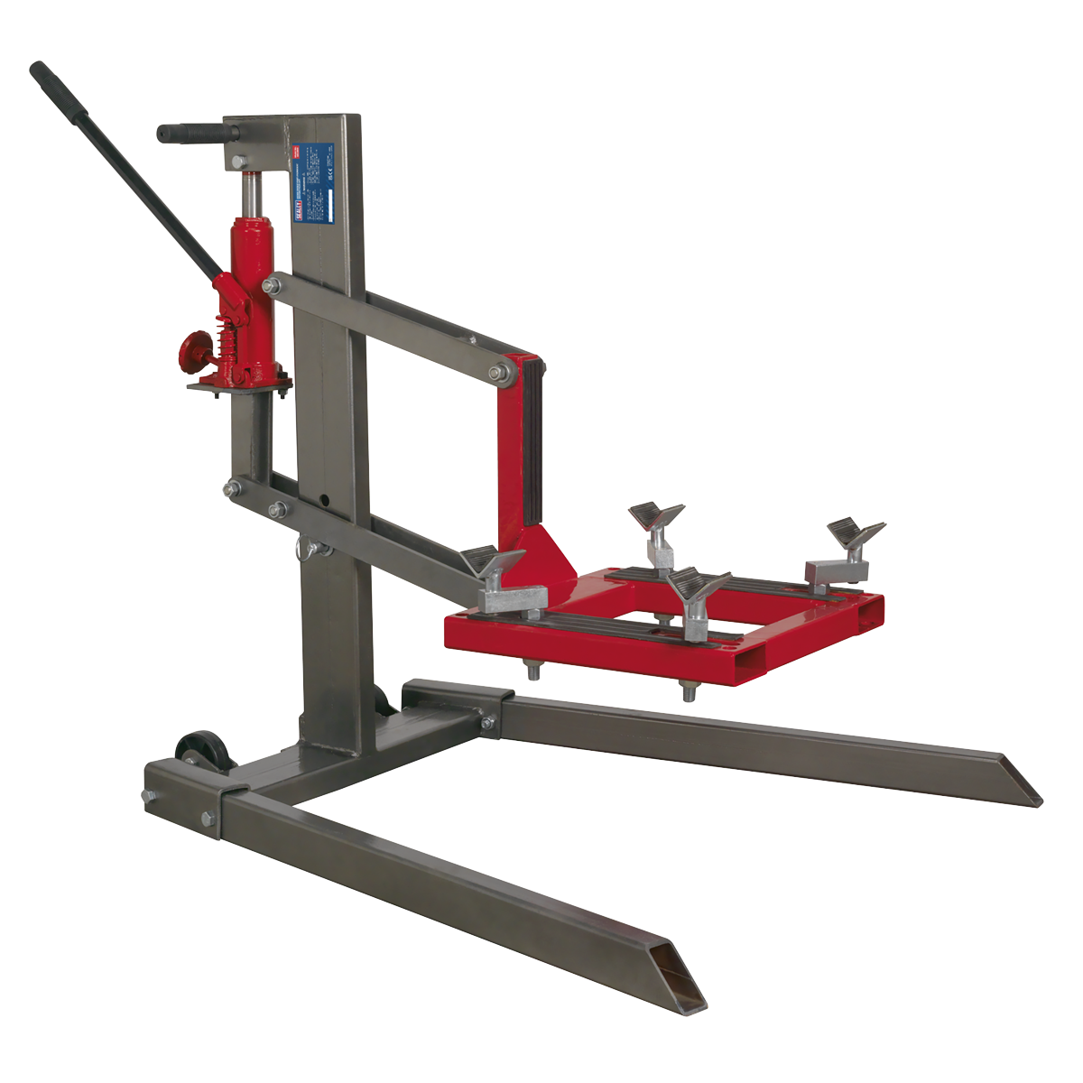 Single Post Hydraulic Motorcycle Lift 450kg Capacity MCL500