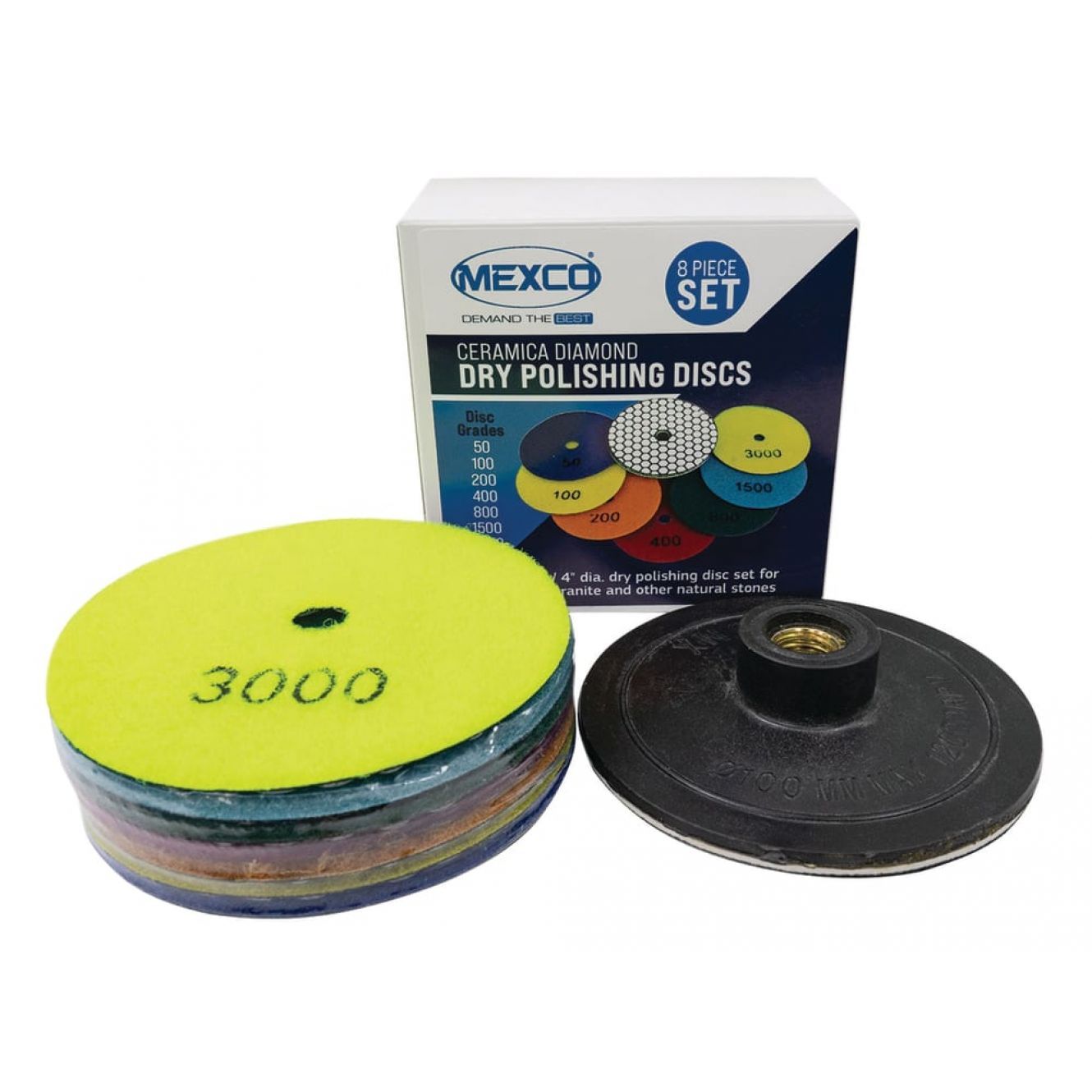 Ceramica Diamond Dry Polishing Kit, 8 Piece MEXPOLKIT
