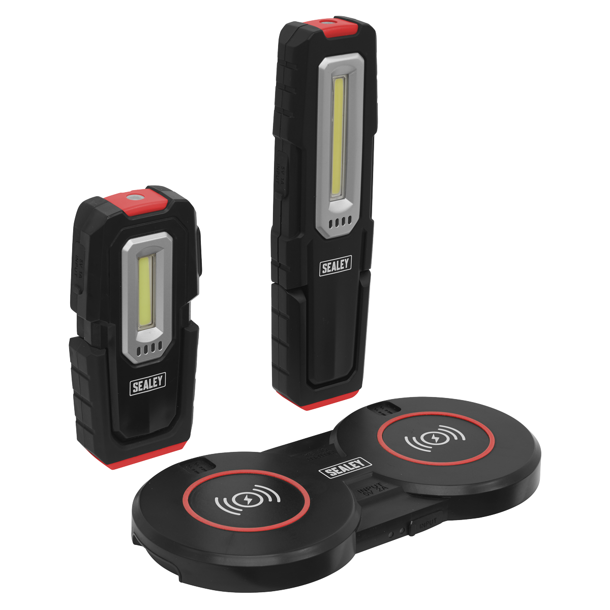 Insp. Light 3W & 5W COB LED & Double Wireless Charge Base LEDWCBCOMBO4