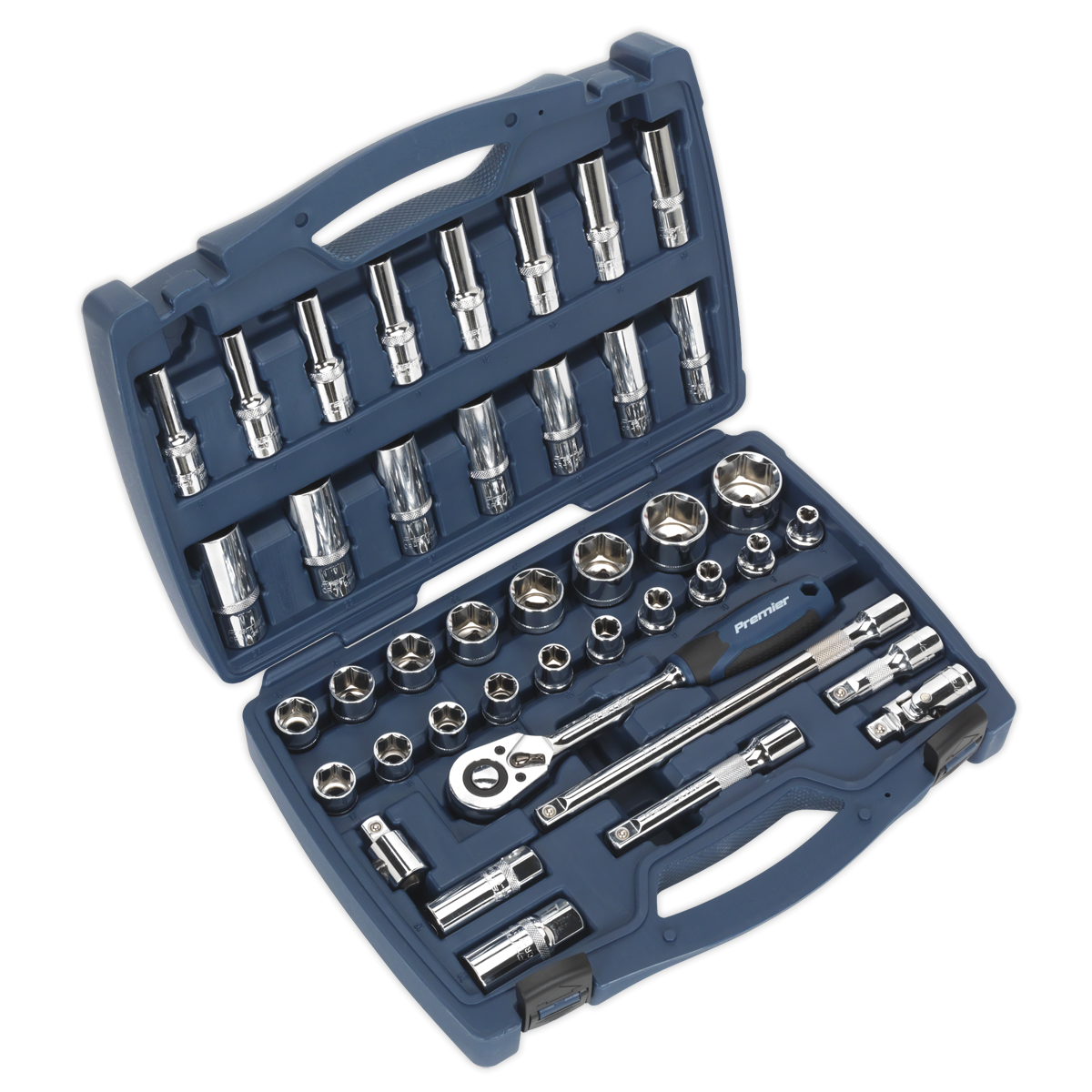 Socket Set 41pc 1/2"Sq Drive WallDrive® Metric AK8993