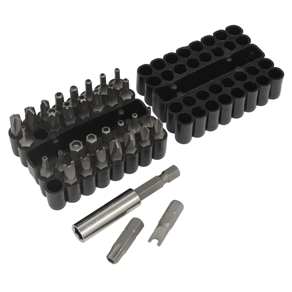 Security Bit & Magnetic Adaptor Set 33pc AK614