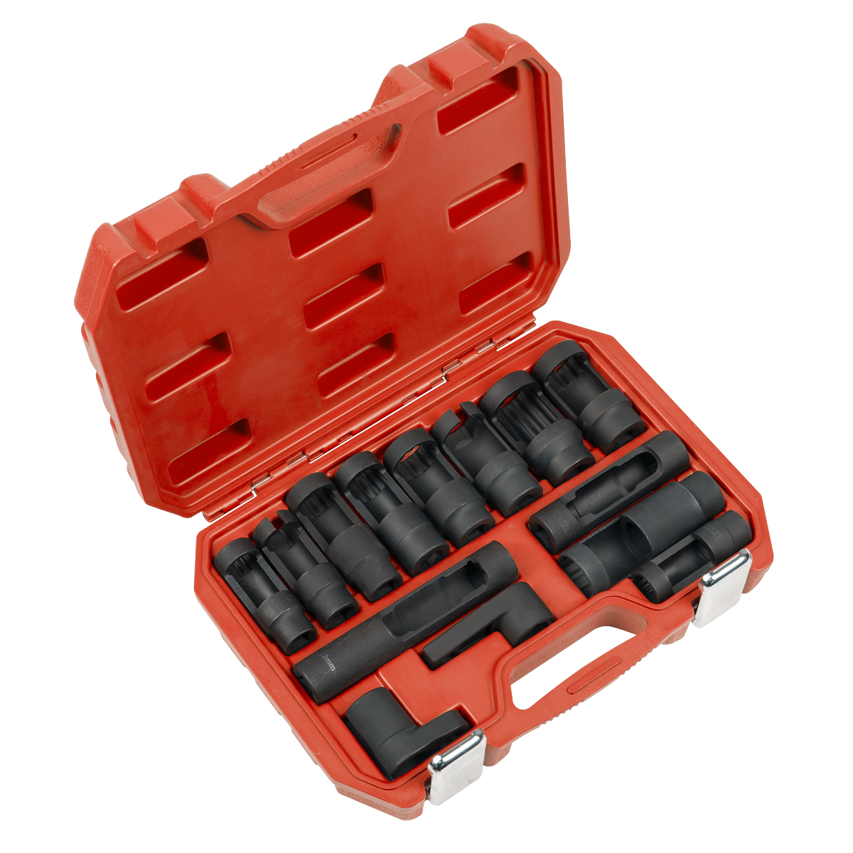 Oxygen & Diesel Injector Window Socket Set 1/2"Sq Drive 14pc SX045