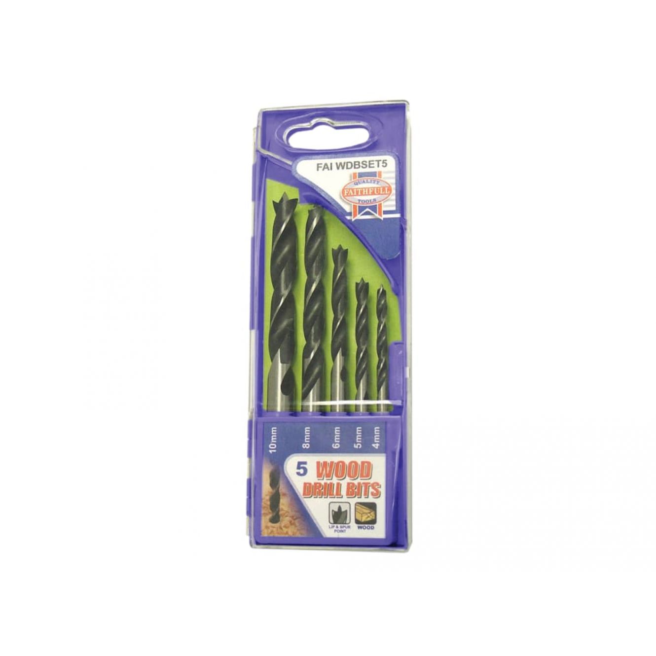 Lip & Spur Wood Drill Bit