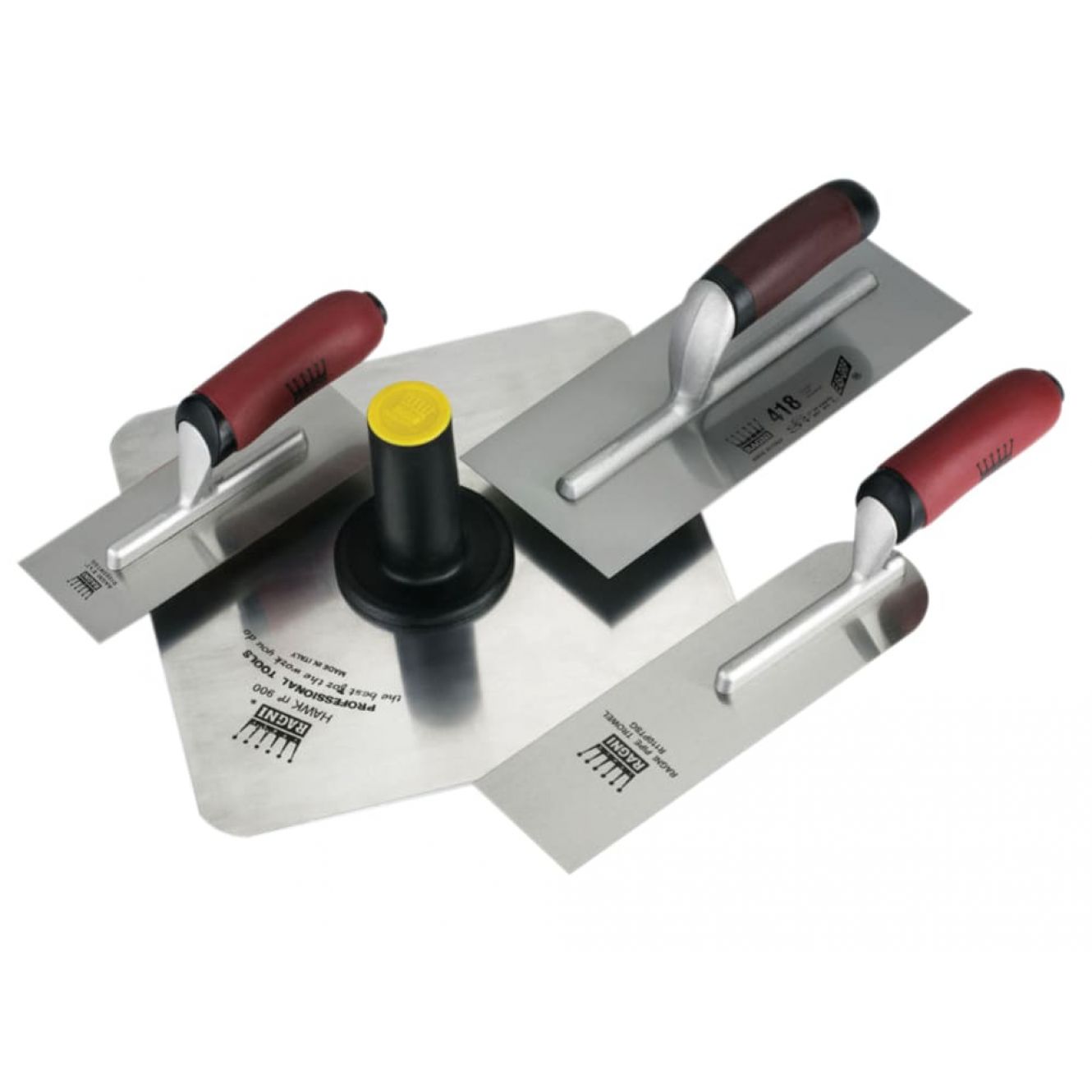 RP1027 Plasterer's Trowel & Hawk 4 Piece RAGRP1027