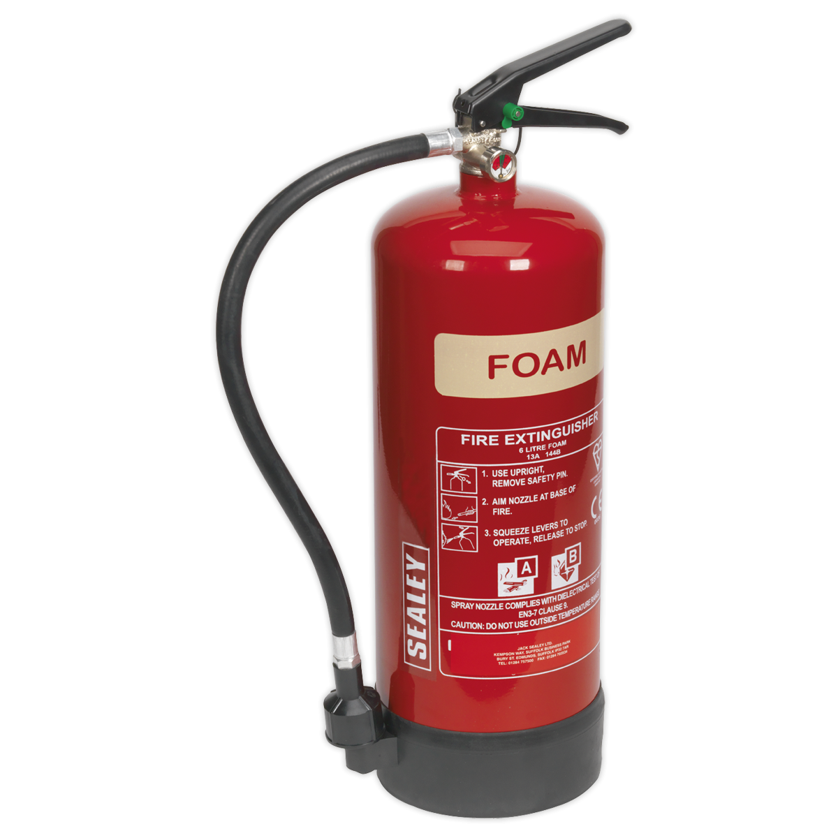 Fire Extinguisher 6L Foam SFE06