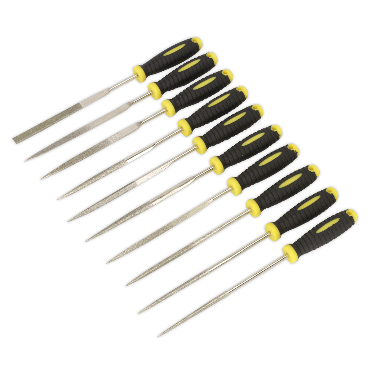 Diamond Needle File Set 10pc 100mm S0896