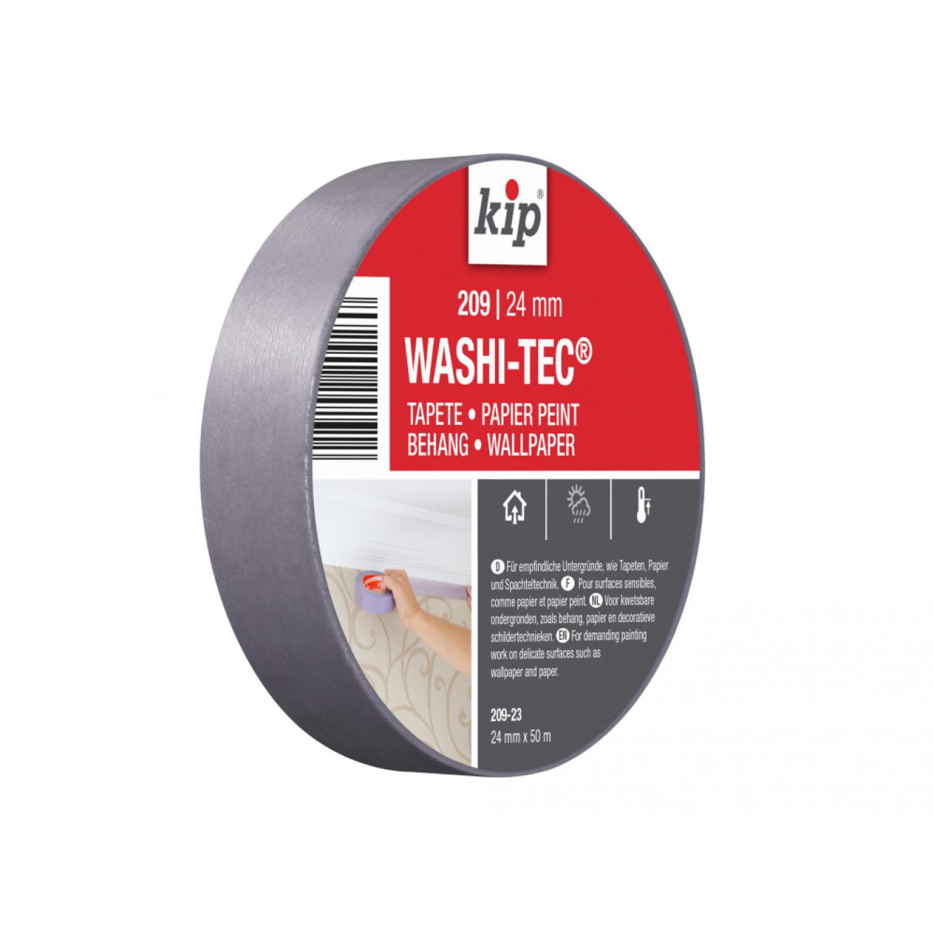 209 Premium Low Tack WASHI-TEC® Masking Tape