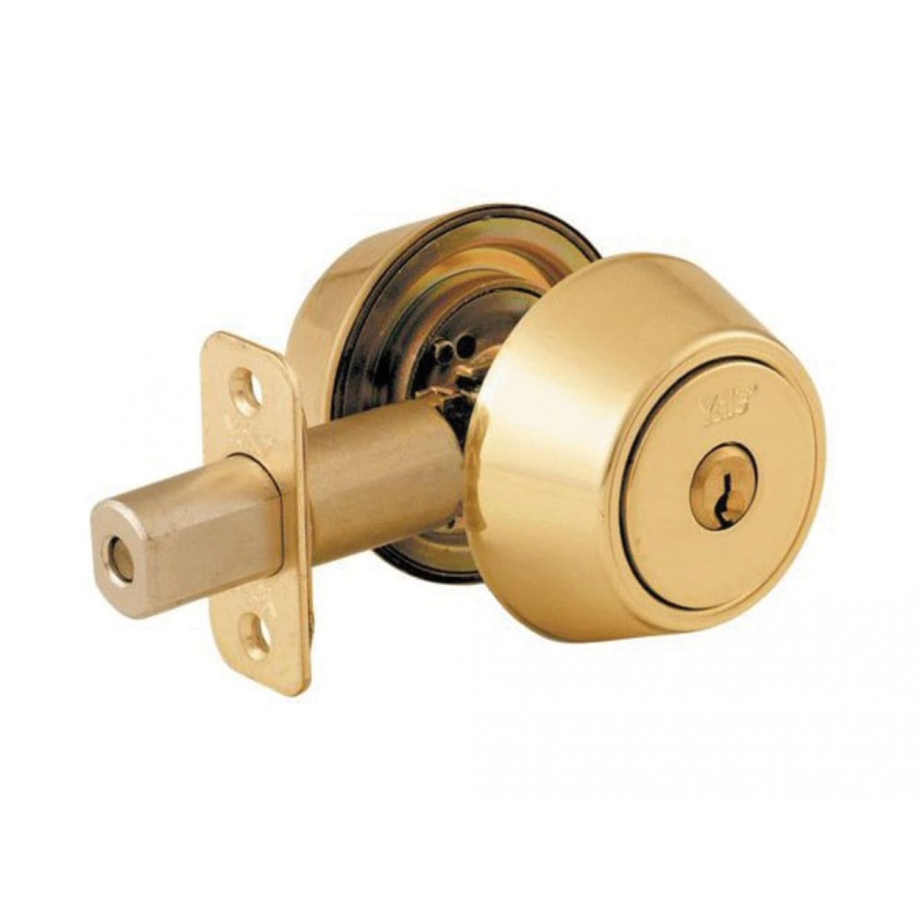 P5211 Security Deadbolt Polished Brass YALP5211PB