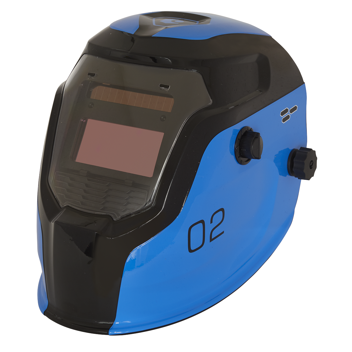 Auto Darkening Welding Helmet - Shade 9-13 - Blue PWH2