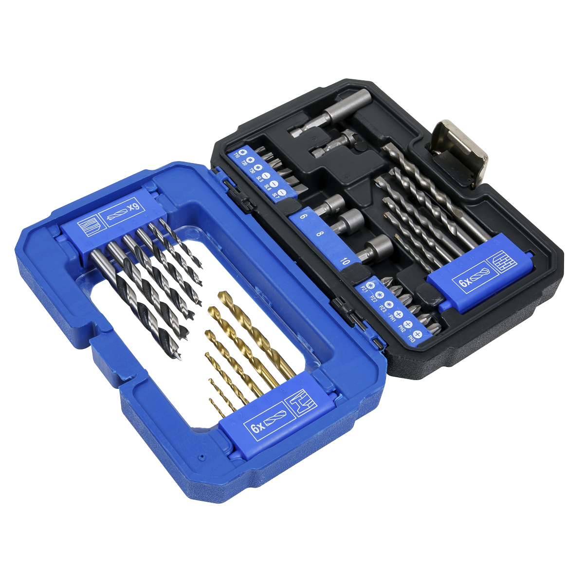 Drill & Bit Accessory Set 35pc AK3735