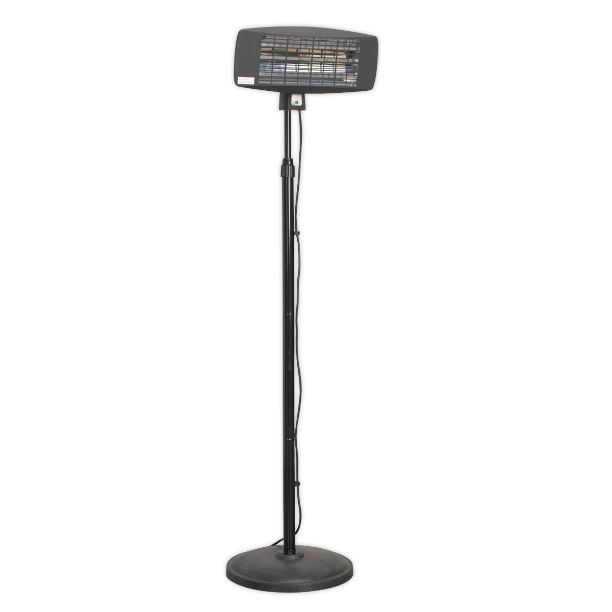 Infrared Quartz Patio Heater 2000W/230V with Telescopic Floor Stand IFSH2003