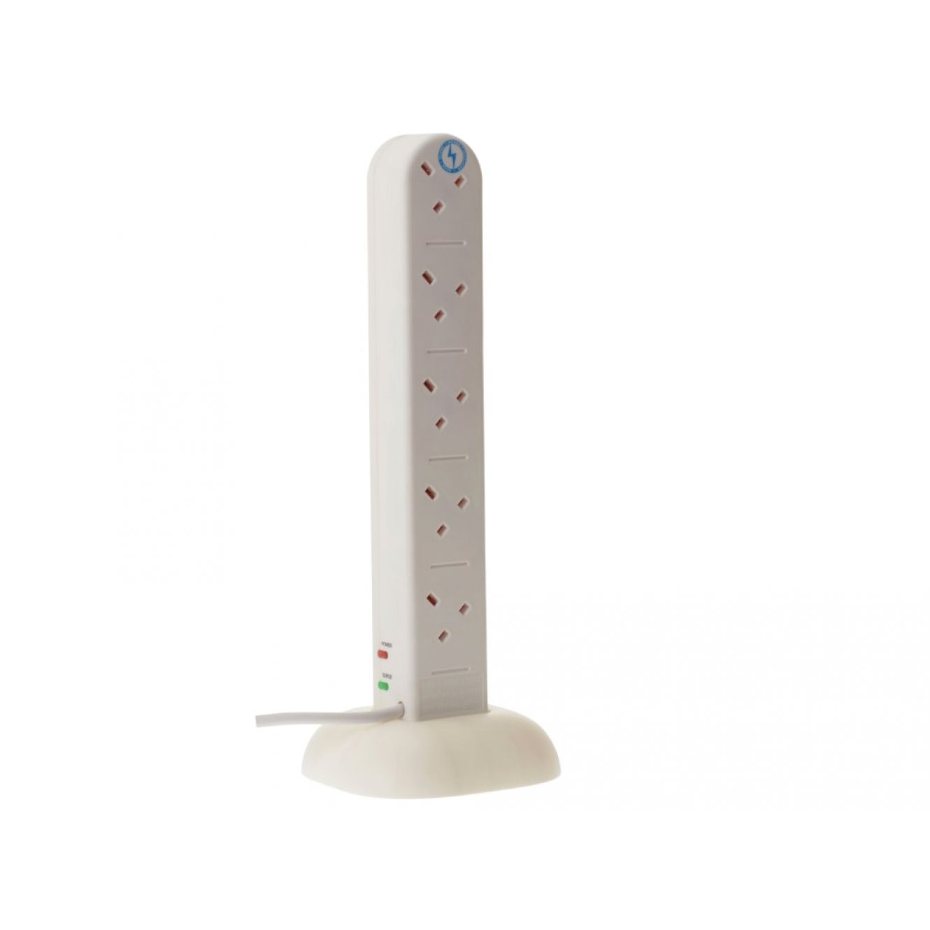 Mini Surge Tower 240V 10-Way Surge Protection 2m SMJS10WTTB