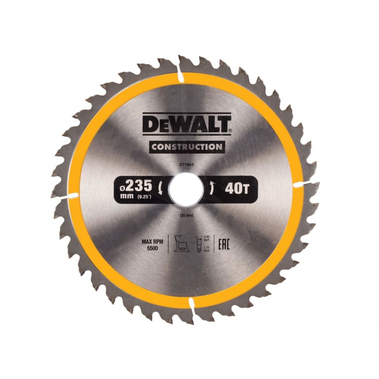 Portable Construction Circular Saw Blade