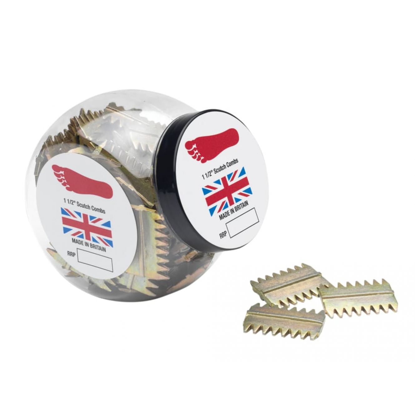 Scutch Combs 25mm (1in) (Jar of 100) FOO5782B1