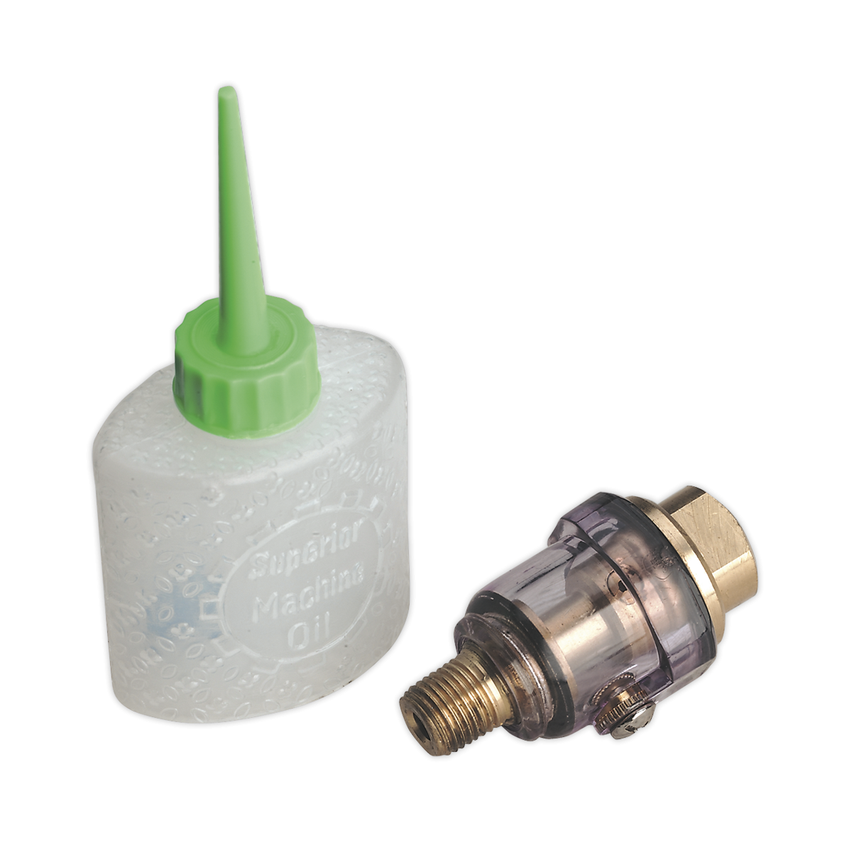 Mini In-Line Air Tool Oiler 1/4"BSP with Filler SA111