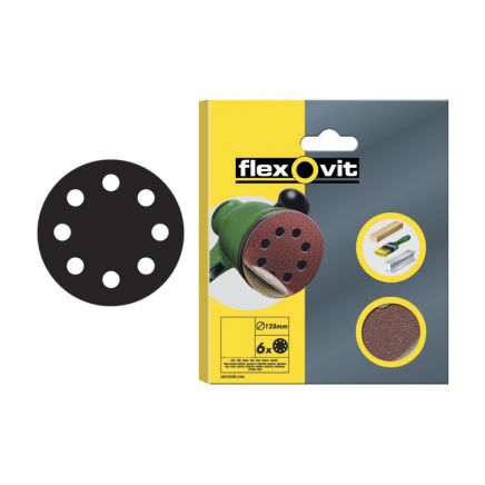 Hook & Loop Sanding Discs 125mm