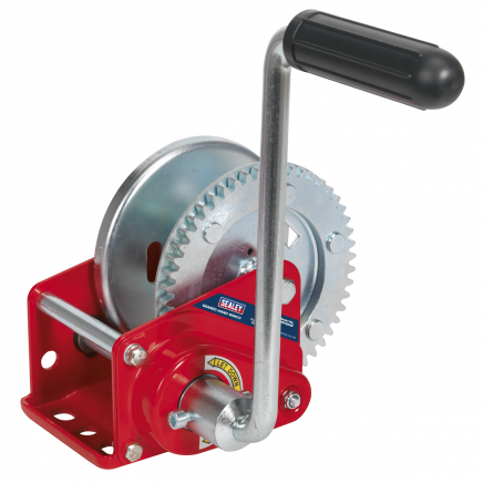 Geared Hand Winch with Brake 540kg Capacity GWE1200B