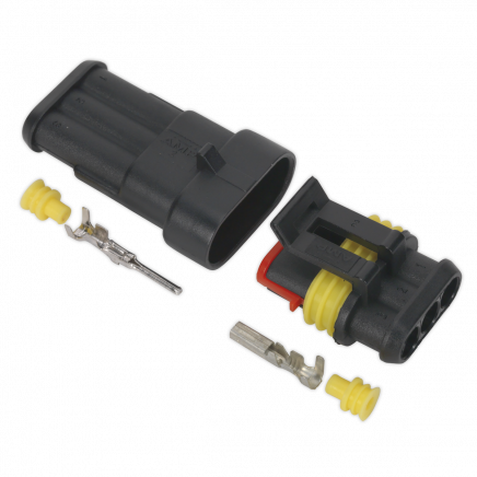 Superseal Male & Female Connector 3-Way SSC3MF