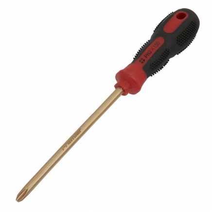 Screwdriver Phillips #3 x 150mm - Non-Sparking NS098