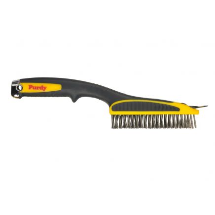 Short Handled Wire Brush 11in PUR140910100